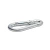 DIN 5299/C Rugós karabiner acél galvanizált horganyzott - 4x40