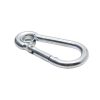 DIN 5299/A Rugós karabiner szemmel acél galvanizált horganyzott - 4x40