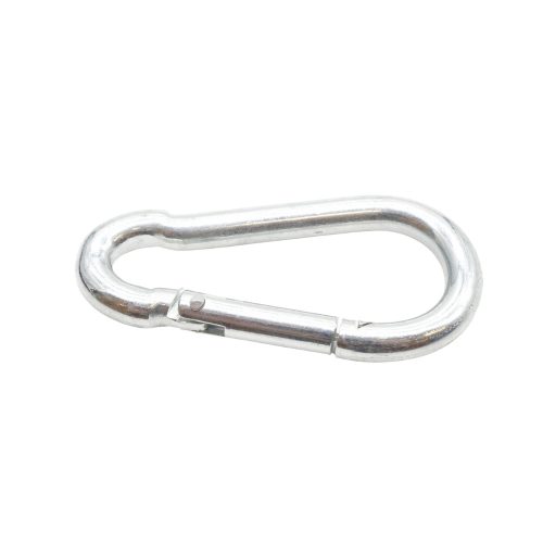 DIN 5299/C Rugós karabiner acél galvanizált horganyzott - 5x50