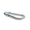 DIN 5299/C Rugós karabiner acél galvanizált horganyzott - 10x100