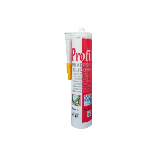 Soudal-Profil, univerzális szilikon fehér - 270ml