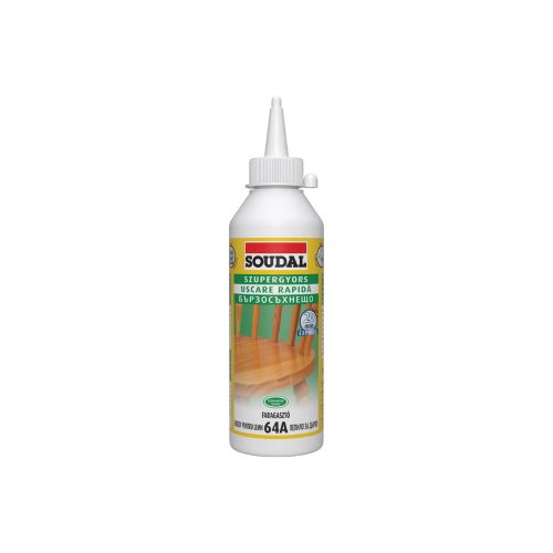 Soudal, 64A szupergyors faragasztó, D2 - 250ml